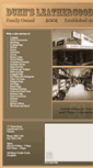 Mobile Screenshot of dunnsleathergoods.com.au